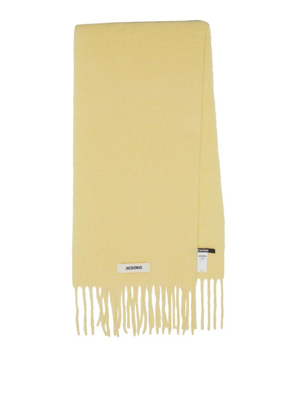 JACQUEMUS: Bufandas y pañuelos - Bufanda - Amarillo