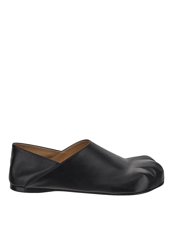 J.W. ANDERSON: flat shoes - Leather flats