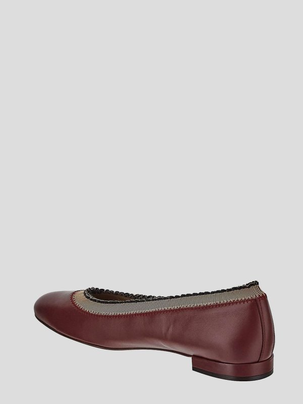 The Best Shops ULLA JOHNSON: classic shoes - Flat Shoes Bordeaux