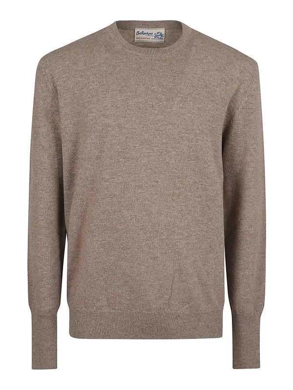 BALLANTYNE: Pull col rond - Pull Col Rond - Beige