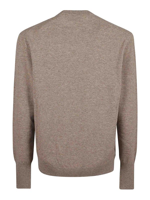 BALLANTYNE: Pull col rond online - Pull Col Rond - Beige