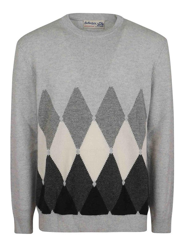 BALLANTYNE: crew necks - Round Neck Pullover