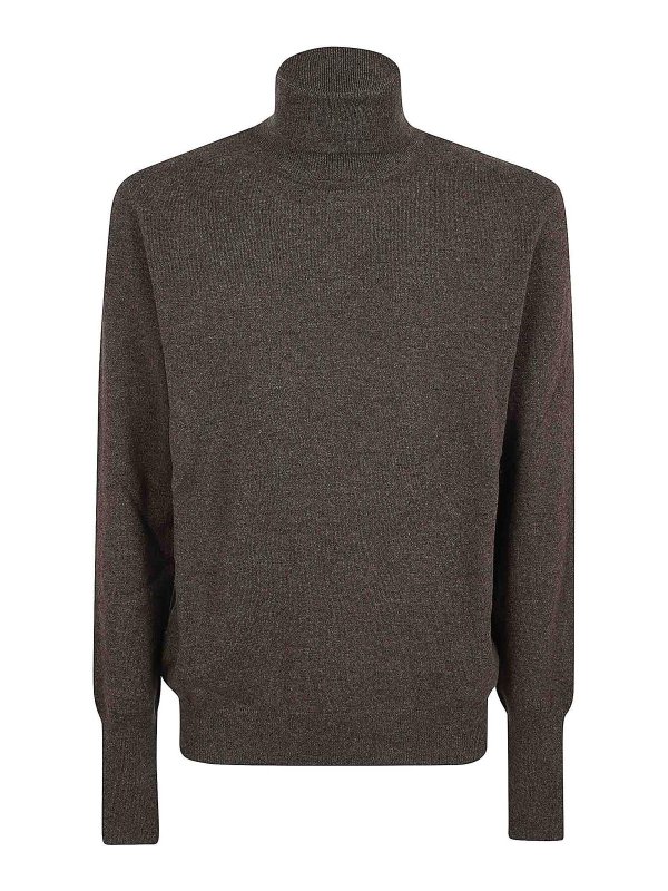 BALLANTYNE: maglia collo a barchetta - Maglione con collo a T