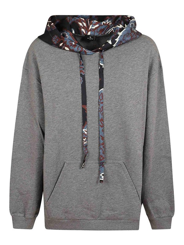 ETRO: スウェット＆セーター - スウェットシャツ/セーター - グレー