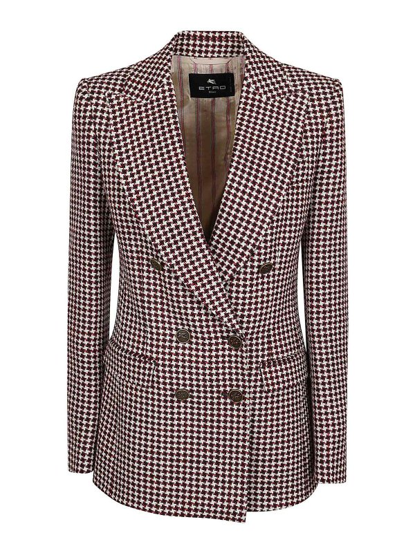 ETRO: カジュアルジャケット - カジュアルジャケット - 白