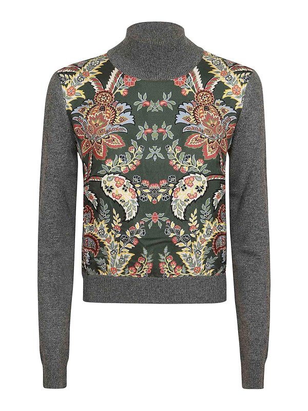 ETRO: Tops & Débardeurs - Top - Gris