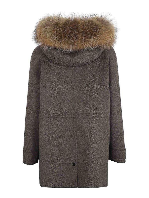 P.A.R.O.S.H.: パーカー online - パーカー - ブラウン