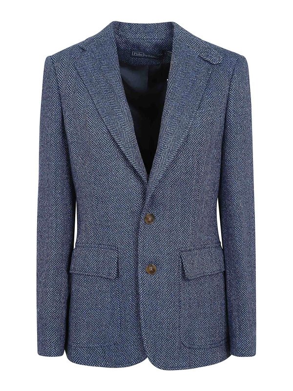 POLO RALPH LAUREN: Vestes de costume - Blazer - Bleu Clair