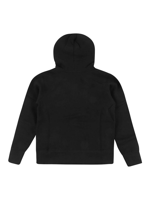 Ralph Lauren Ls Po Hood-Tops-Knit - Black - Boys | 323749954035