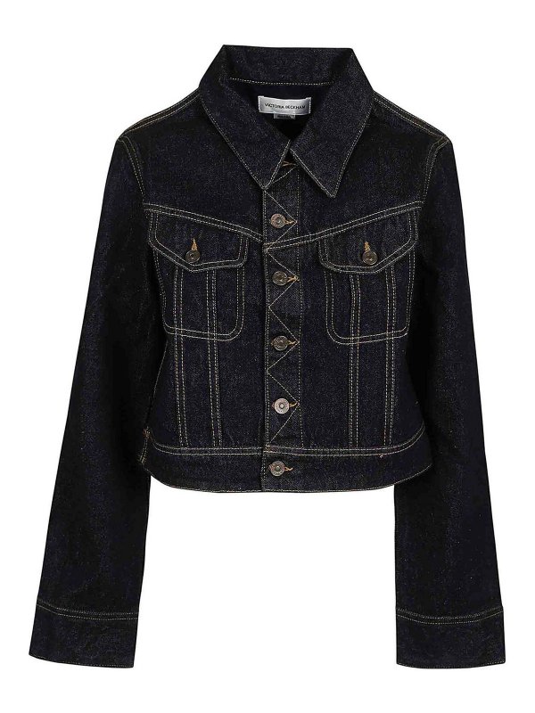 VICTORIA BECKHAM: Casualjacken - Casualjacke - Jeansblau