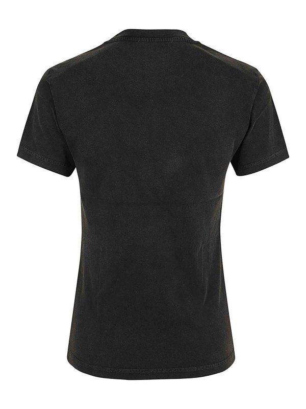 VICTORIA BECKHAM: t-shirts online - Shrunken Logo Tee