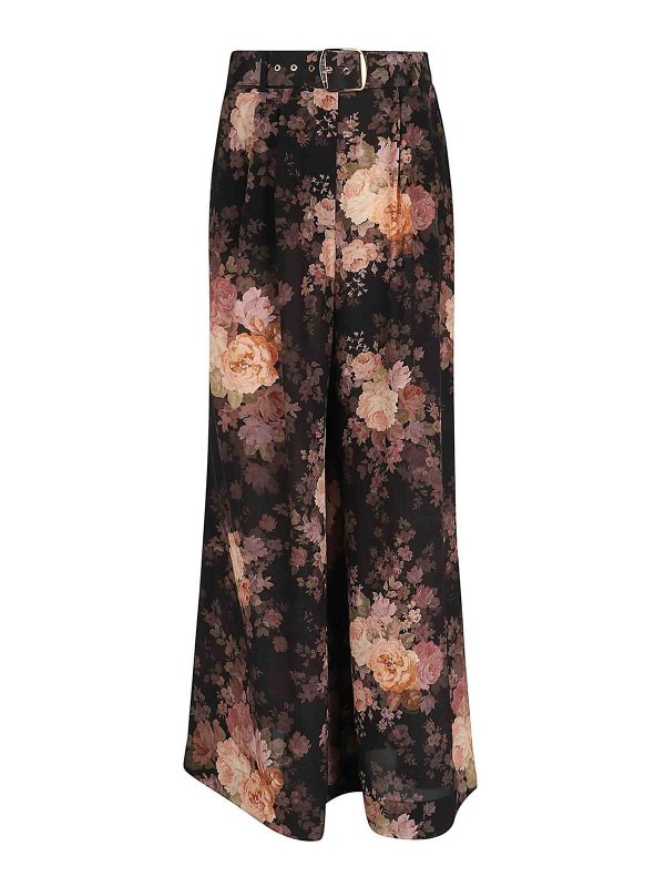 ZIMMERMANN: カジュアルトラウザー - カジュアルパンツ - 黒