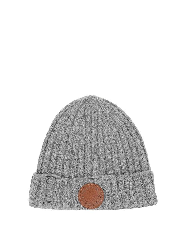 STELLA McCARTNEY: beanies - Distressed Alpaca Beanie