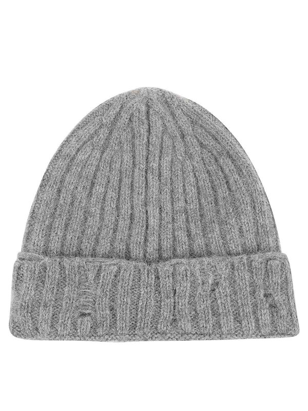 STELLA McCARTNEY: beanies online - Distressed Alpaca Beanie