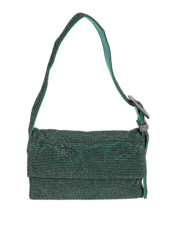 BENEDETTA BRUZZICHES: クロスボディバッグ - クロスボディバッグ - 緑