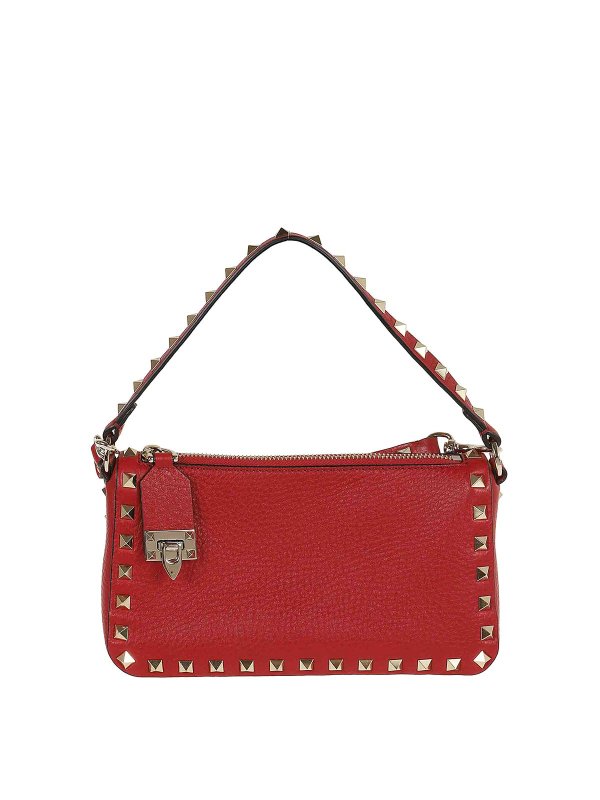 VALENTINO GARAVANI: クロスボディバッグ - クロスボディバッグ - 赤
