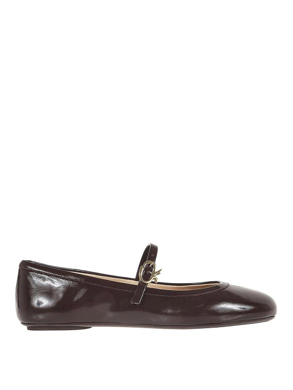 Gianvito Rossi: flat shoes - Dancer Carla