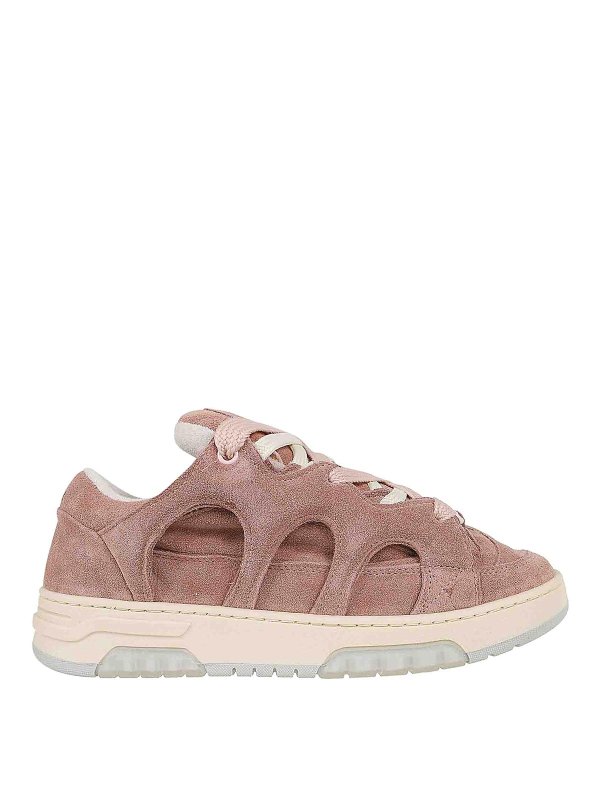 SANTHA: sneakers - 1 Camoscio Rosa Antico