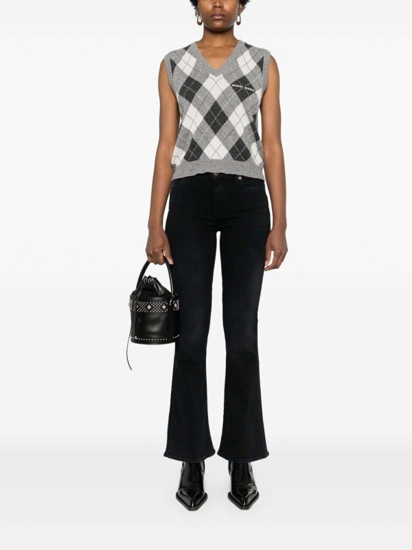 7 FOR ALL MANKIND: bootcut jeans online - `Hw Ali Envy` Jeans