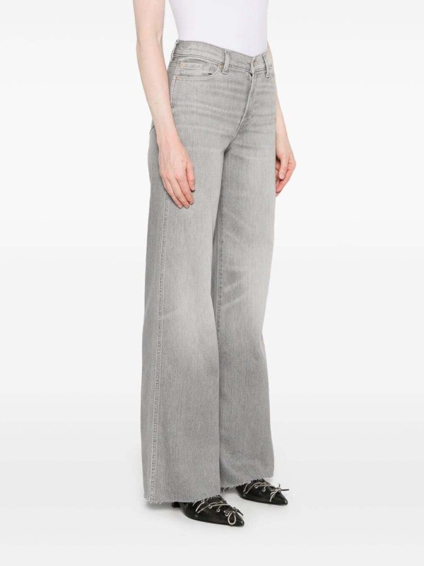 The Best Shops 7 FOR ALL MANKIND: ブーツカットジーンズ - ブーツカットジーンズ - グレー