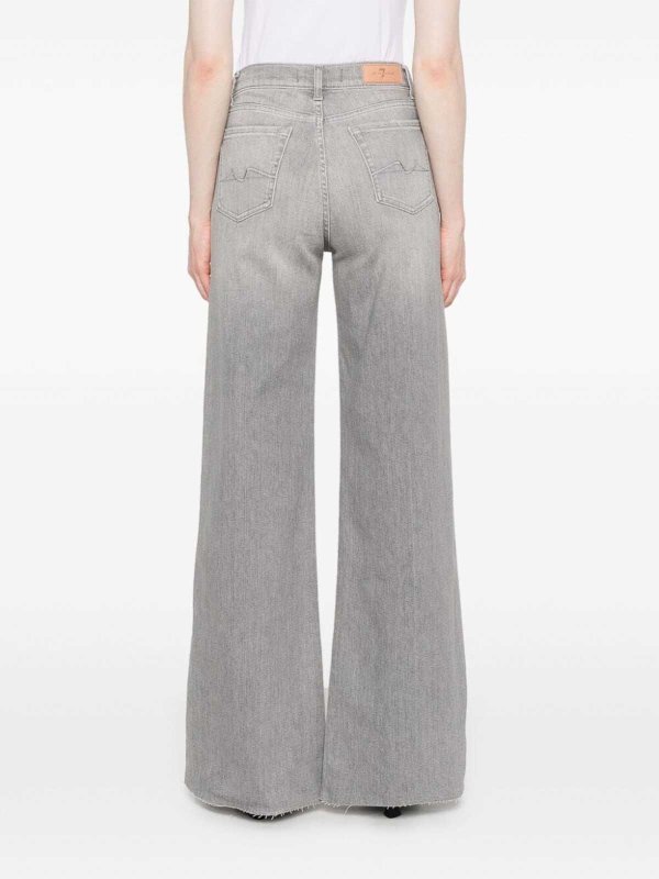 ブーツカットジーンズ - グレー shop online: 7 FOR ALL MANKIND