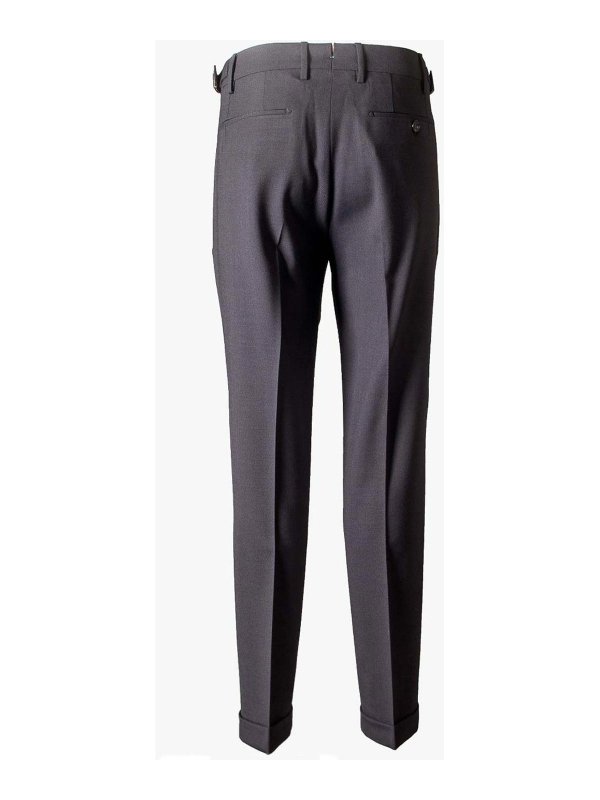 BERWICH: Pantalons casual online - Pantalons Décontractés - Noir