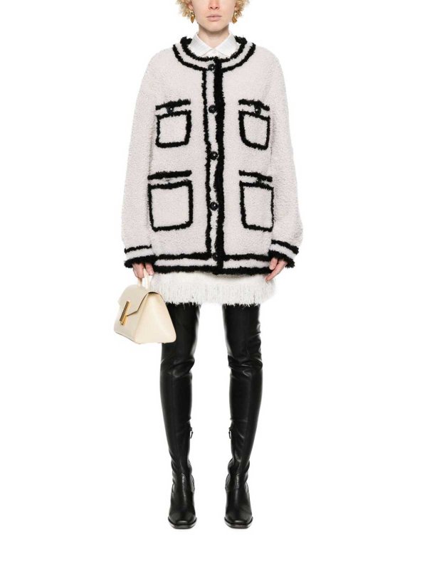 Blancha: 毛皮＆シアリングコート online - 毛皮/ムートンコート - 白