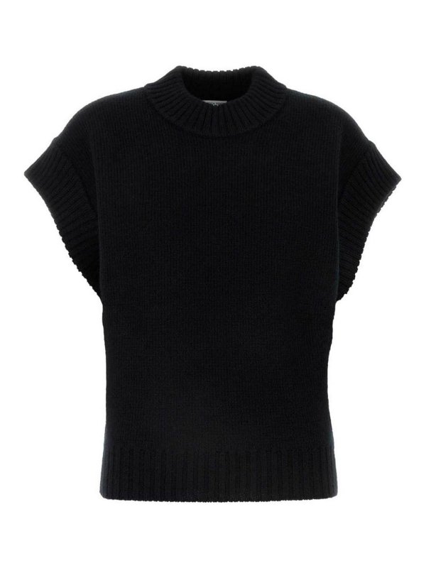 BOTTEGA VENETA: クルーネック - クルーネック - 黒