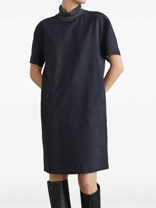 The Best Shops BRUNELLO CUCINELLI: ニーレングスドレス - 膝丈ドレス - グレー
