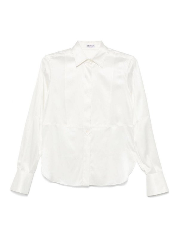 BRUNELLO CUCINELLI: Camisas - Camisa - Beis