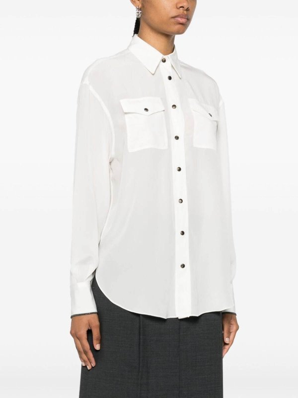 The Best Shops BRUNELLO CUCINELLI: Chemises - Chemise - Beige
