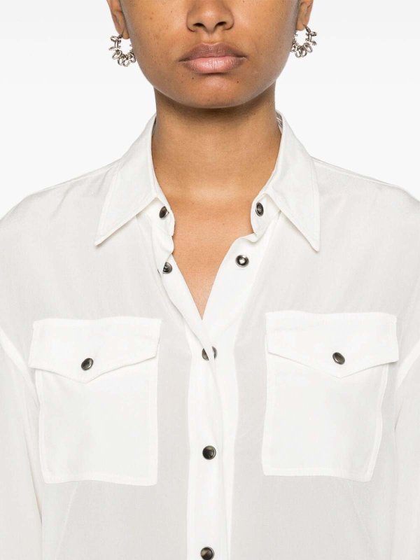 Chemise - Beige shop online: BRUNELLO CUCINELLI