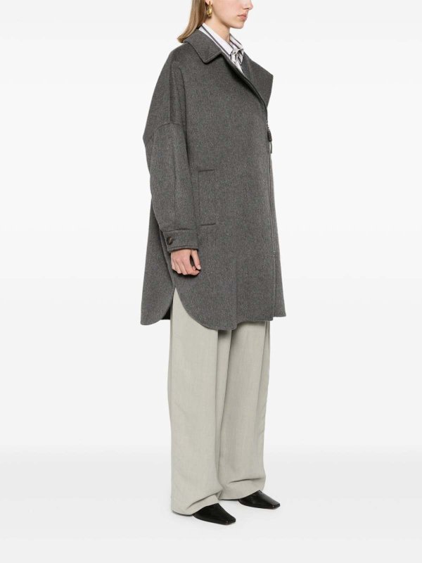 The Best Shops BRUNELLO CUCINELLI: short coats - Long Sleeve Coat
