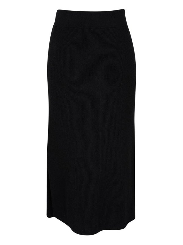 BRUNELLO CUCINELLI: ニーレングススカート＆ミディ丈 online - 膝丈/ミディスカート - 黒