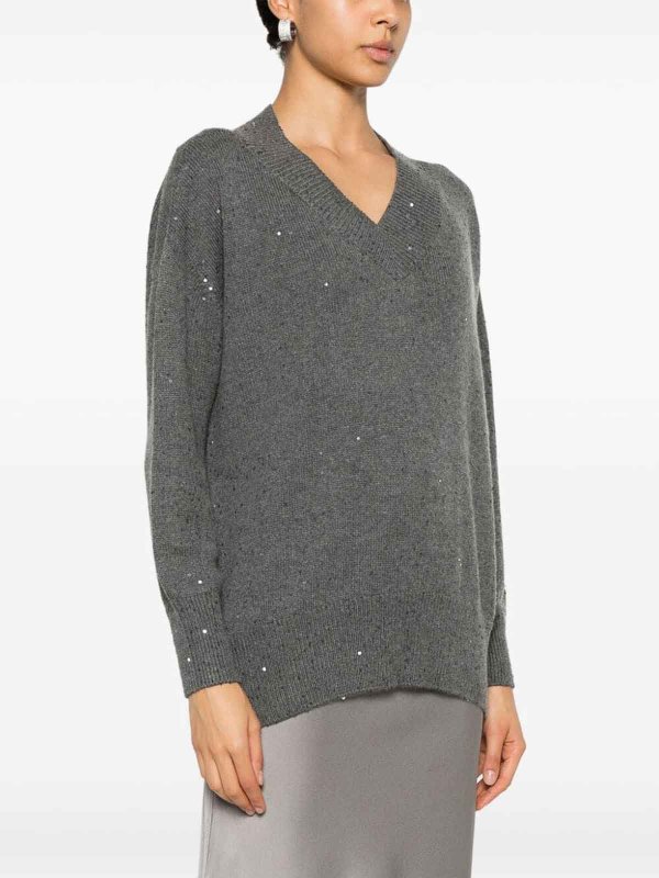 BRUNELLO CUCINELLI buy online Long Sleeve V-Neck Sweater