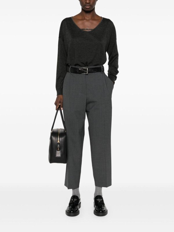 BRUNELLO CUCINELLI: Casual Hosen online - Casual Hose - Grau