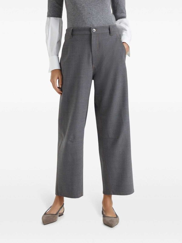 The Best Shops BRUNELLO CUCINELLI: casual trousers - Pants
