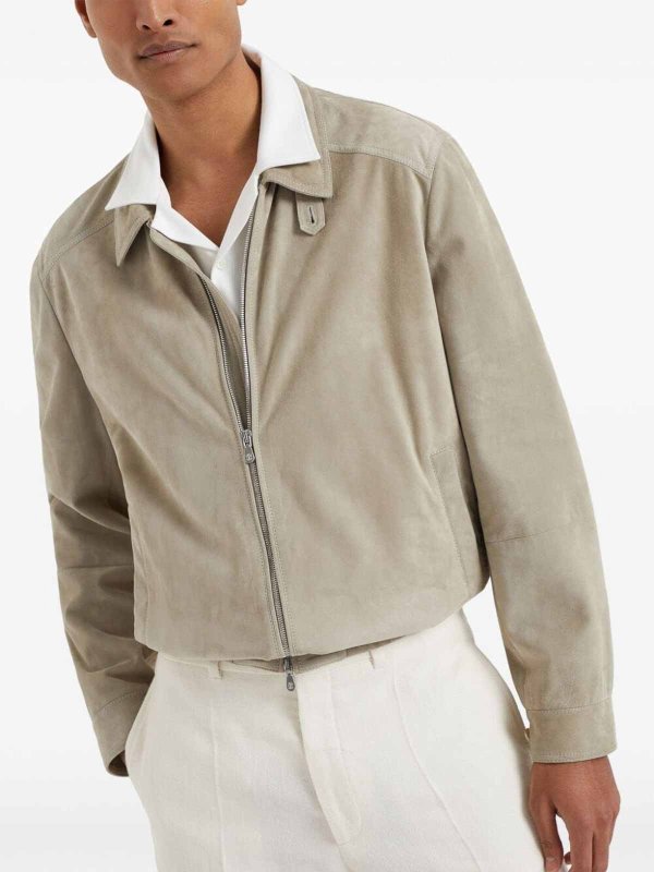 BRUNELLO CUCINELLI buy online Leather Jacket