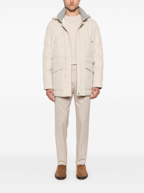 BRUNELLO CUCINELLI: padded jackets online - Water Resistant Padded Jacket