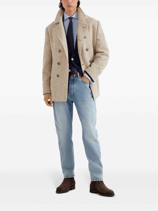 Long Jacket shop online: BRUNELLO CUCINELLI