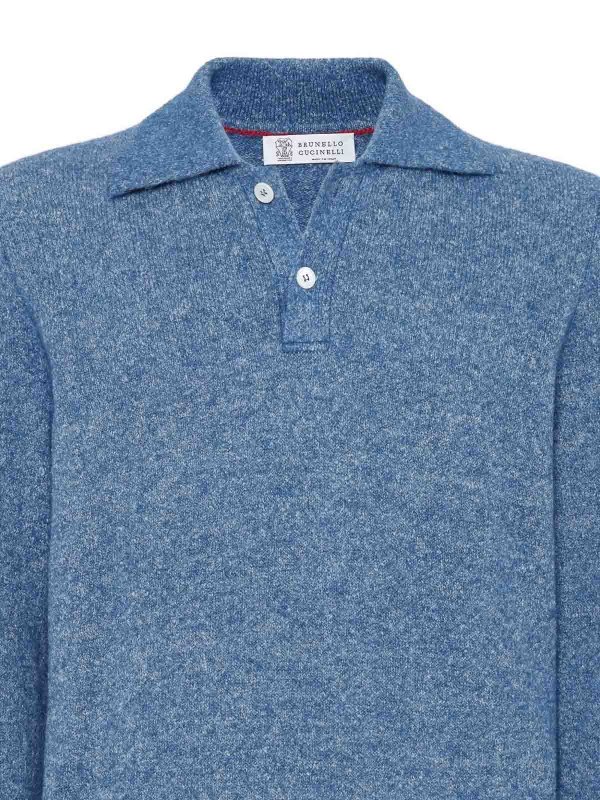 BRUNELLO CUCINELLI: Turtlenecks & Polo necks online - Polo-Neck Sweater