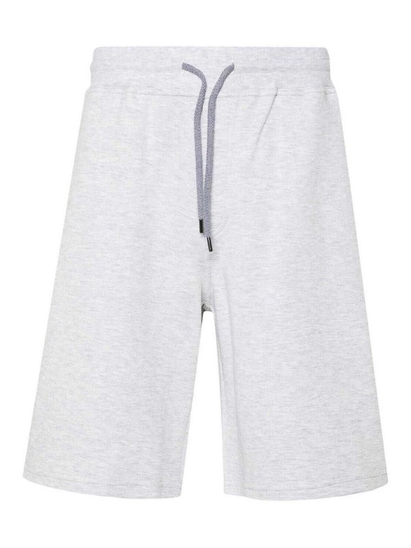 BRUNELLO CUCINELLI: Shorts - Short - Gris Clair