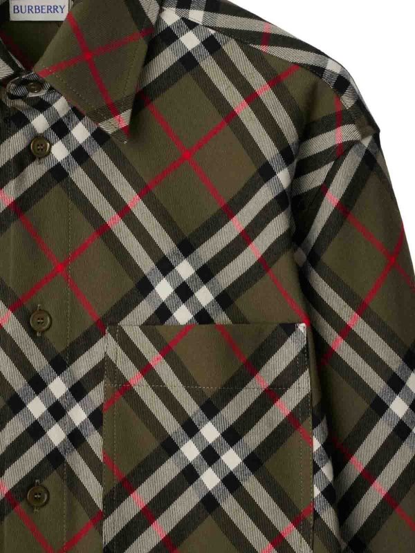 Hemd - Schwarz shop online: BURBERRY