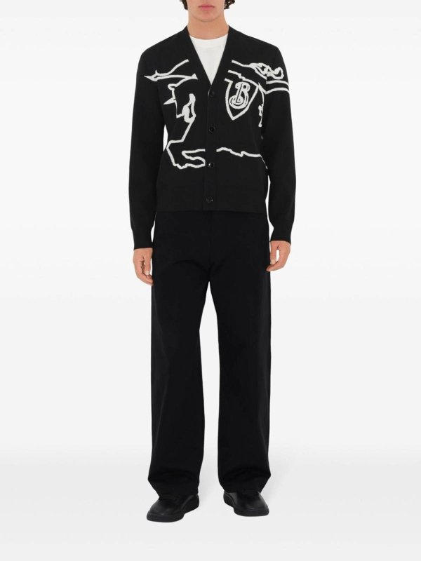 BURBERRY: cardigans online - Cardigan