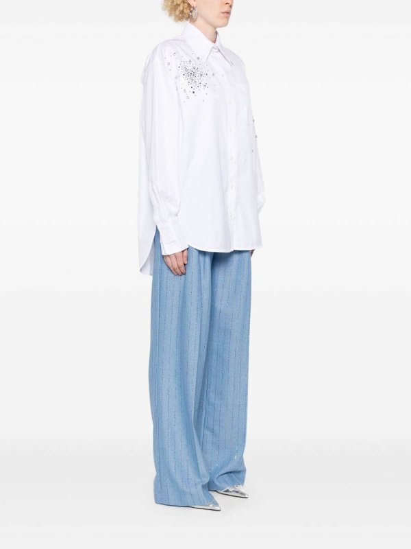 The Best Shops DES PHEMMES: shirts - Oversized Button-Up Shirt