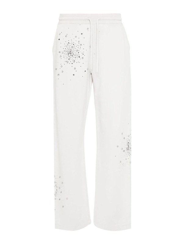 DES PHEMMES: tracksuit bottoms - `Cold-Dye` Track Pants