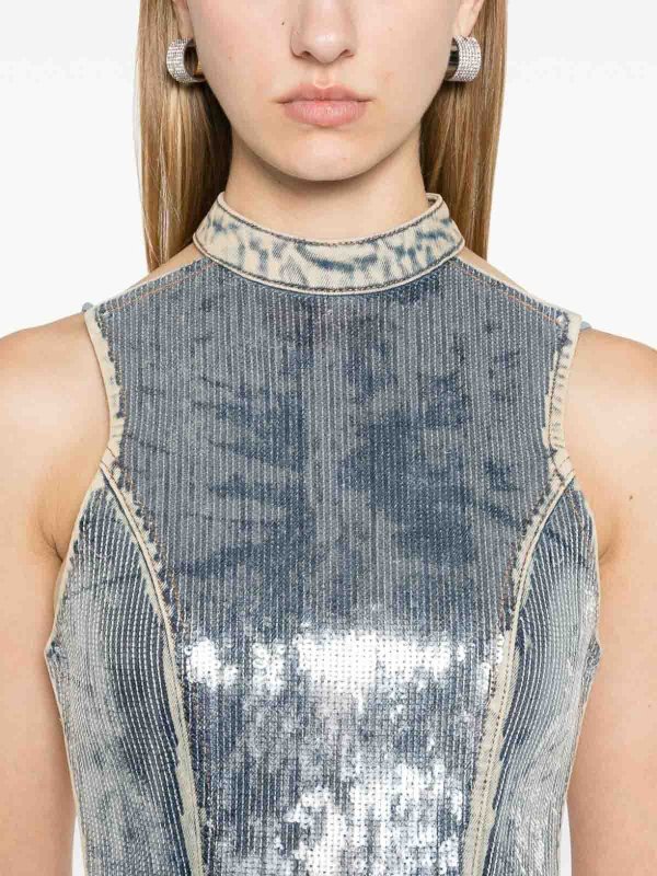 Top - Dunkles Jeansblau shop online: DIESEL