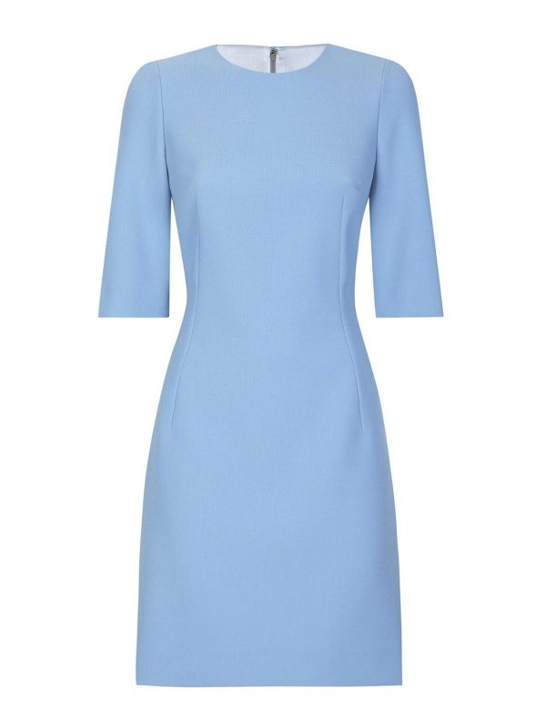 DOLCE & GABBANA: ニーレングスドレス - 膝丈ドレス - 紫