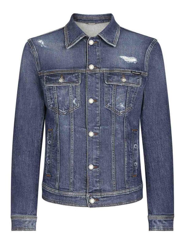 DOLCE & GABBANA: denim jacket - Denim Jacket