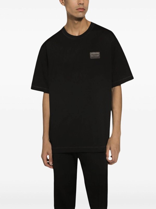 DOLCE & GABBANA: t-shirt online - T-shirt girocollo a maniche corte